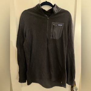 Patagonia Men’s Black R1 Air 1/4 Zip - Size XXL
